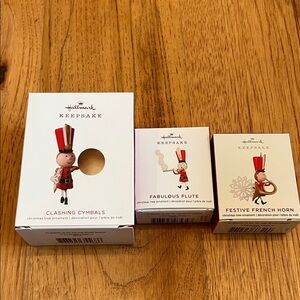 Hallmark Band Ornaments